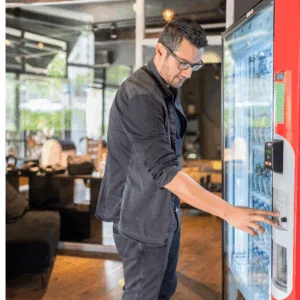 weight sensing vending